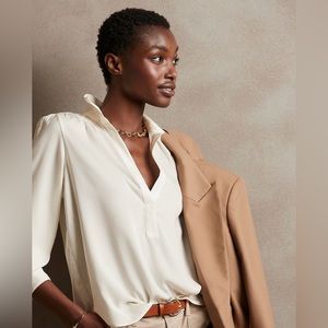 Banana Republic Dress Blouse NWT